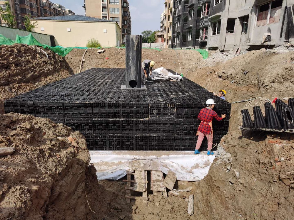 金凤梧桐华苑雨水收集回用系统
